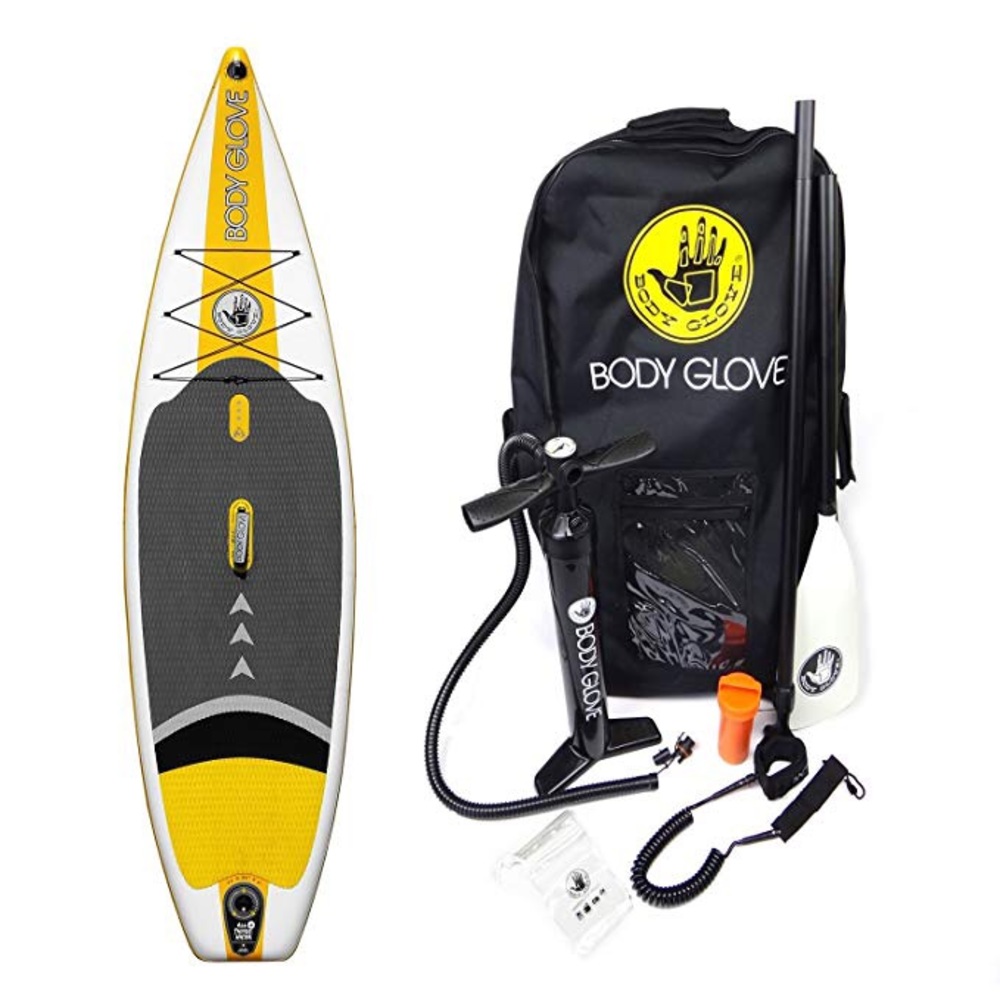 Inflatable paddle board